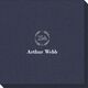 25th Wreath Linen Like Napkins Image 2 of 2